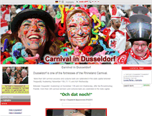 Tablet Screenshot of carnival-in-dusseldorf.com